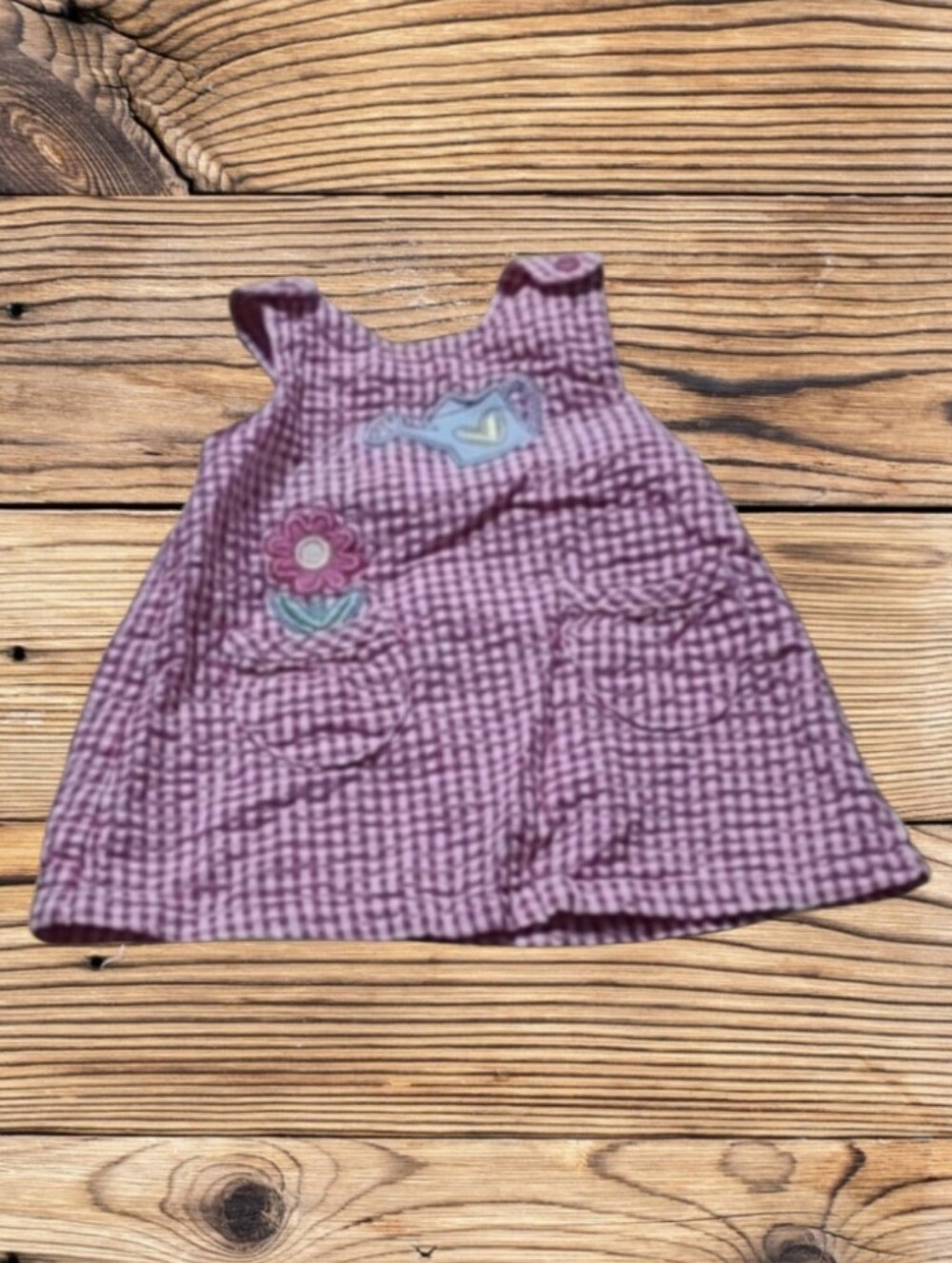 BABY GIRL'S T.M.C SMOCKED WATERING CAN AND FLOWER DRESS